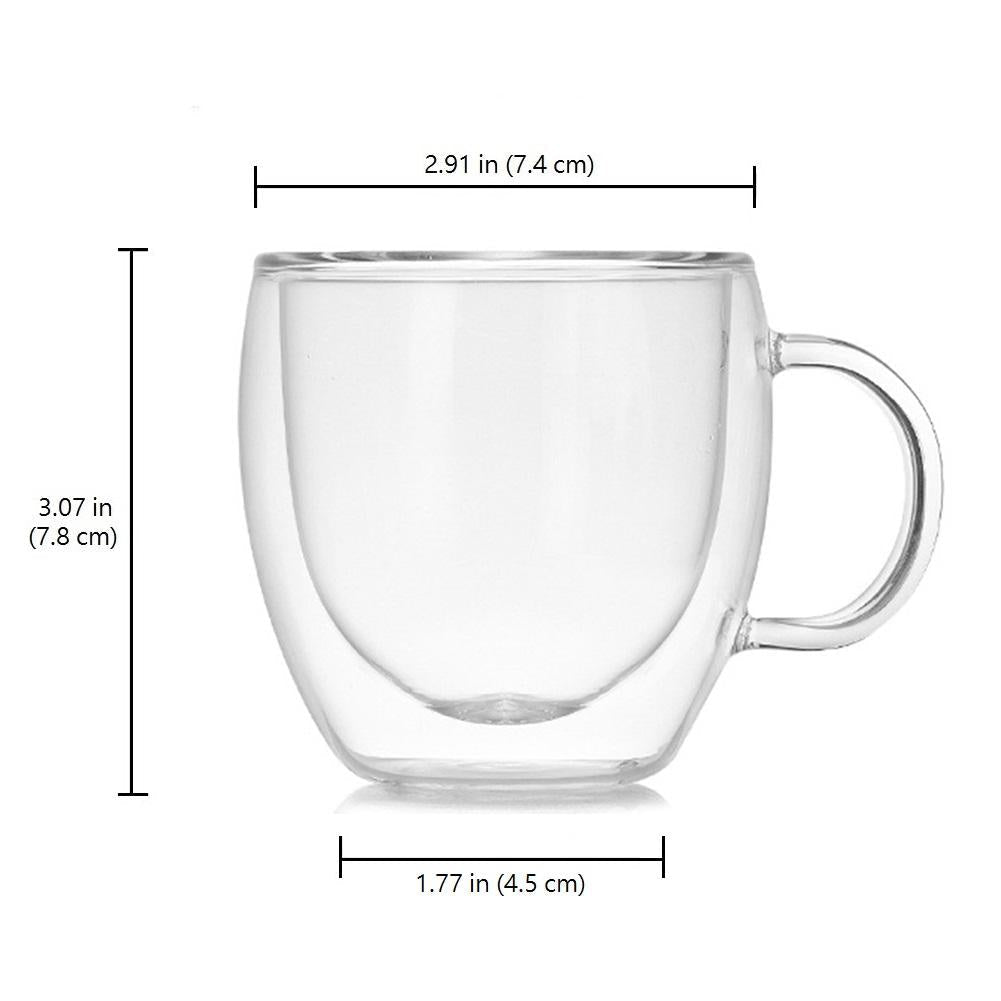 Double Wall Glass Coffee Cup