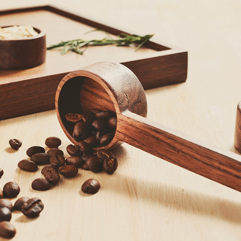 Black Walnut Wooden Coffee Scoop