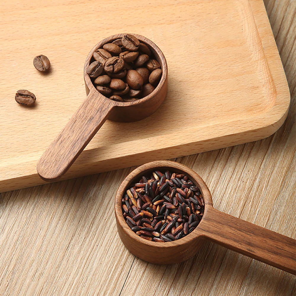 Black Walnut Wooden Coffee Scoop