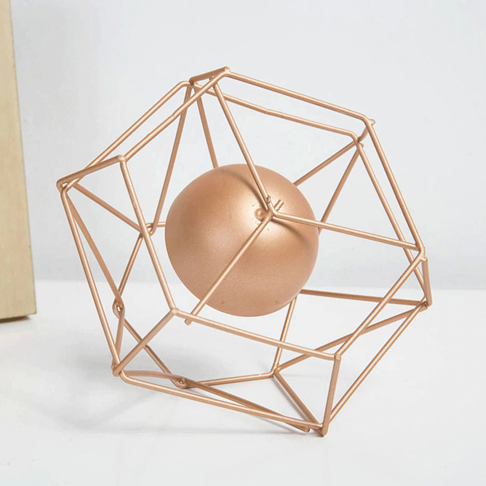 Minimalist Geometric Tealight Holder