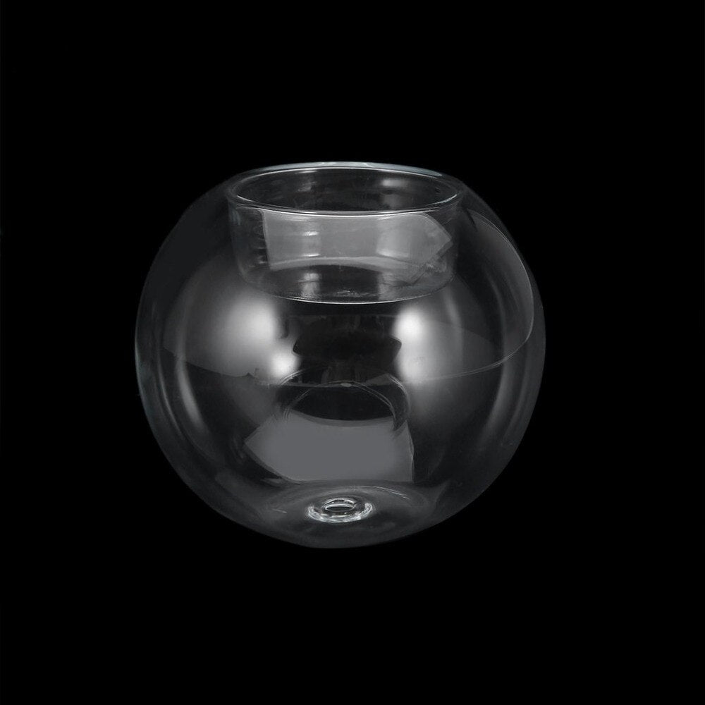 Spherical Glass Tealight Holder