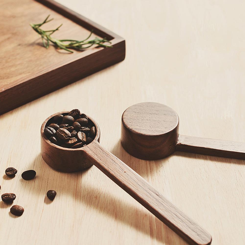 Black Walnut Wooden Coffee Scoop