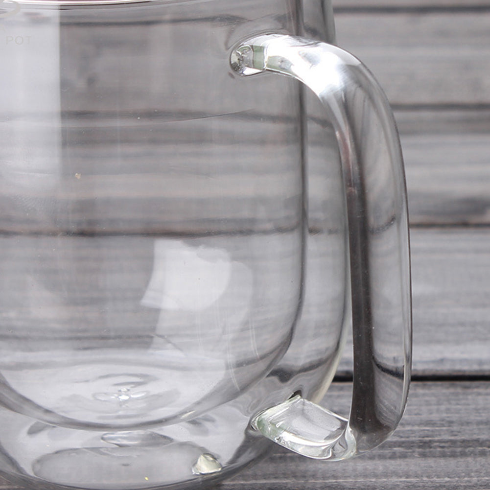 Double Wall Glass Coffee Mug