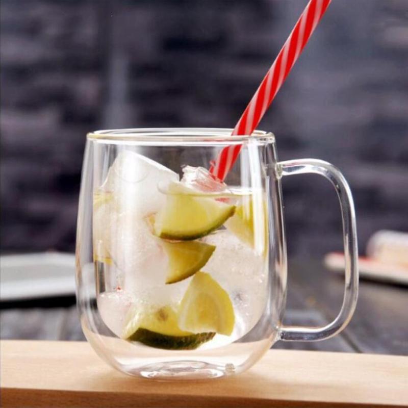 Double Wall Glass Coffee Mug