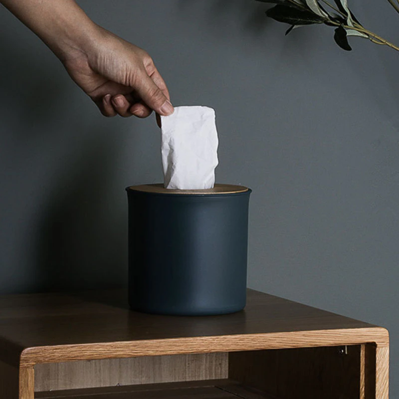 Minimalist Style Toilet Roll Container