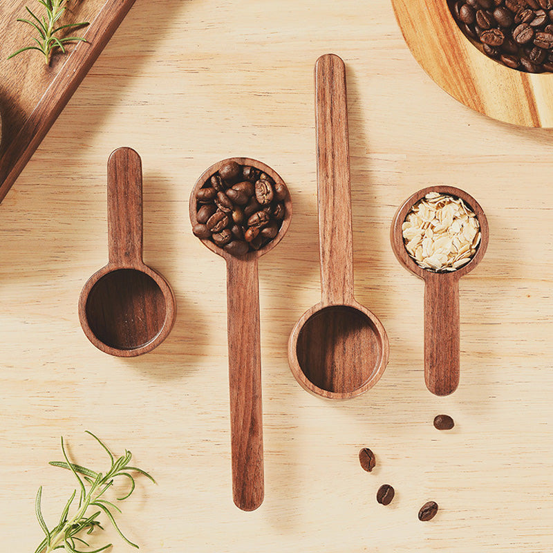 Black Walnut Wooden Coffee Scoop