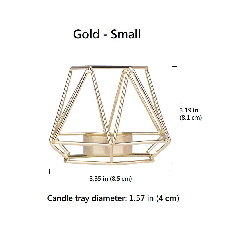 Minimalist Geometric Votive Candle Holder