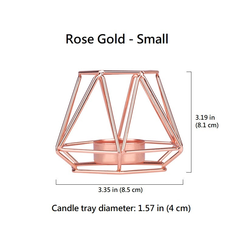 Minimalist Geometric Votive Candle Holder