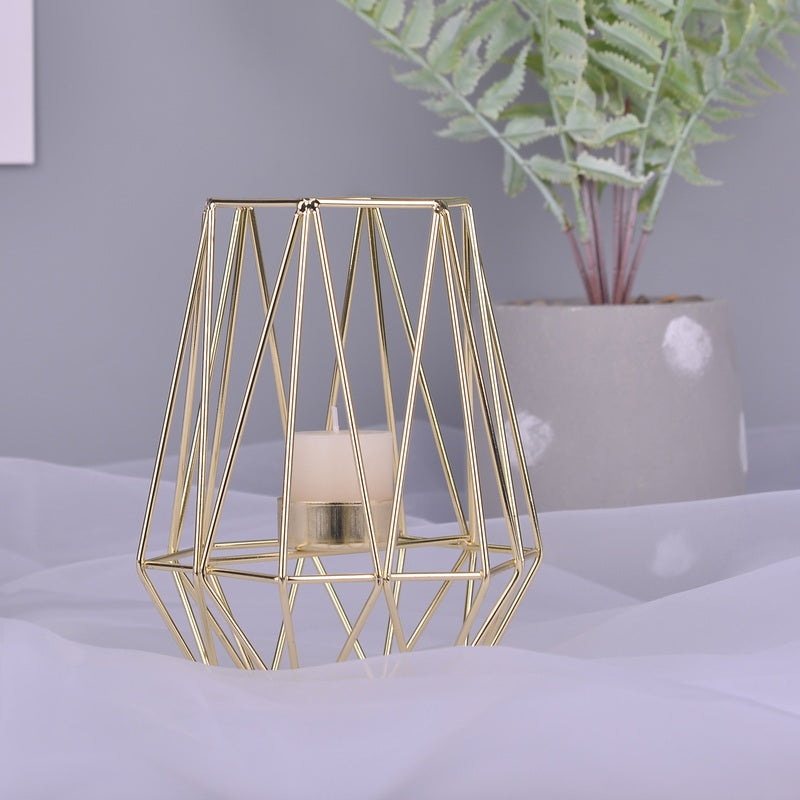 Minimalist Geometric Votive Candle Holder