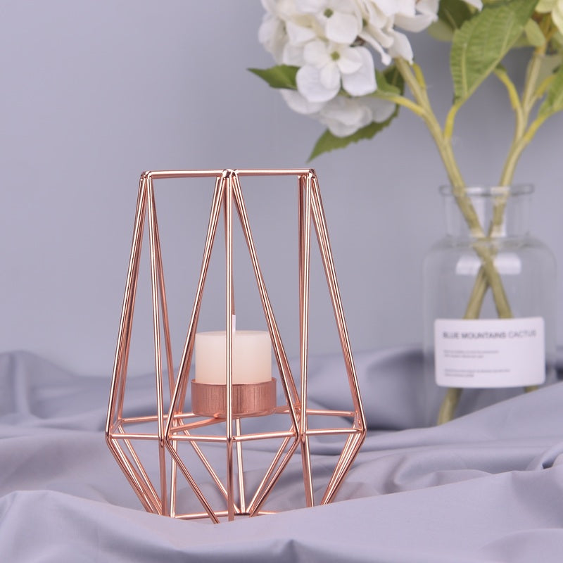 Minimalist Geometric Votive Candle Holder