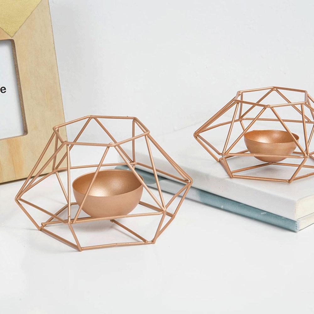 Minimalist Geometric Tealight Holder