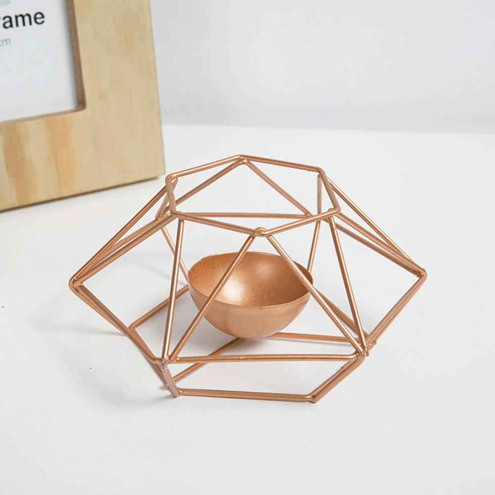 Minimalist Geometric Tealight Holder