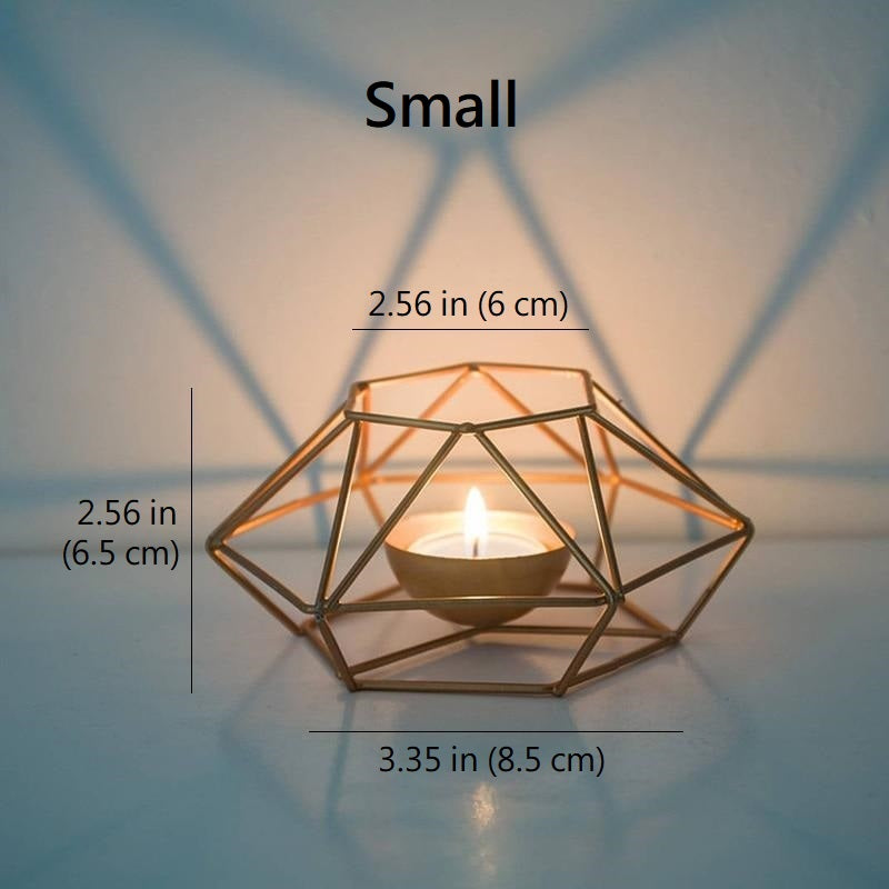 Minimalist Geometric Tealight Holder