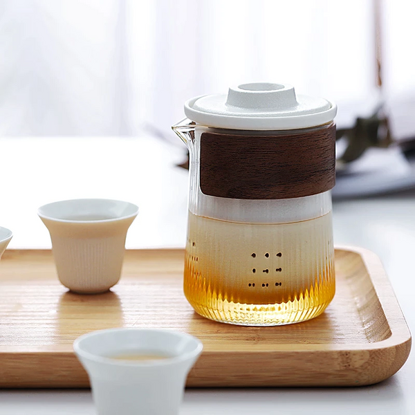 Minimalist Beaker Style Portable Tea Brewing Set – Yes Please n