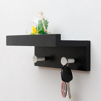 Floating Wall Shelf & Coat Rack