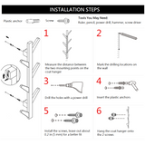 2-D Tree Branch Style Coat Hanger