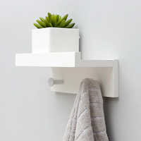 Floating Wall Shelf & Coat Rack