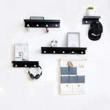 Floating Wall Shelf & Coat Rack
