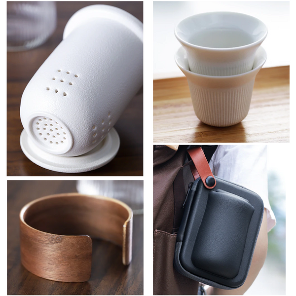 Minimalist Beaker Style Portable Tea Brewing Set – Yes Please n