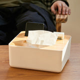 Modish White Tissue Box