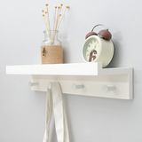 Floating Wall Shelf & Coat Rack