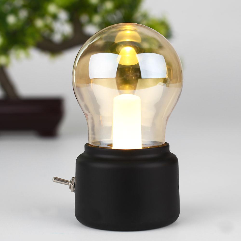 Vintage Light Bulb Style Night Lamp