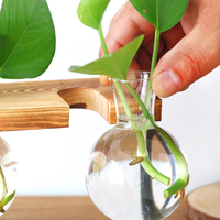Mini Bracket Stool Style Tabletop Hydroponic Plant Vase