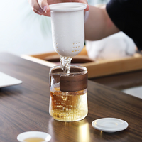 Minimalist Beaker Style Portable Tea Brewing Set