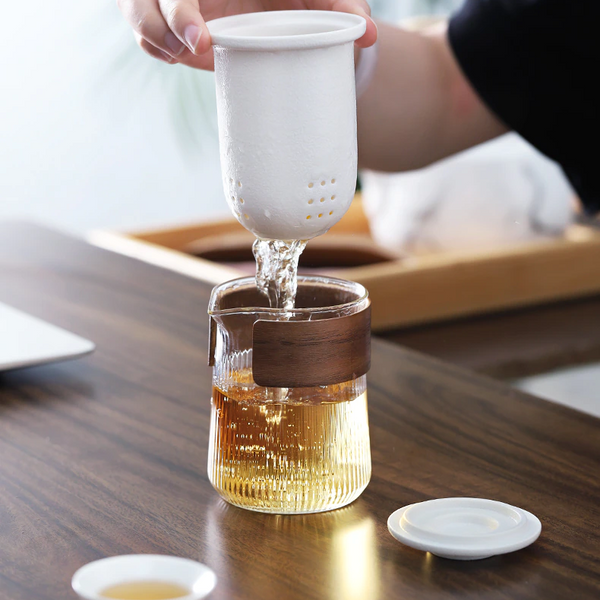 Minimalist Beaker Style Portable Tea Brewing Set – Yes Please n