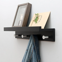 Floating Wall Shelf & Coat Rack
