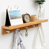 Floating Wall Shelf & Coat Rack