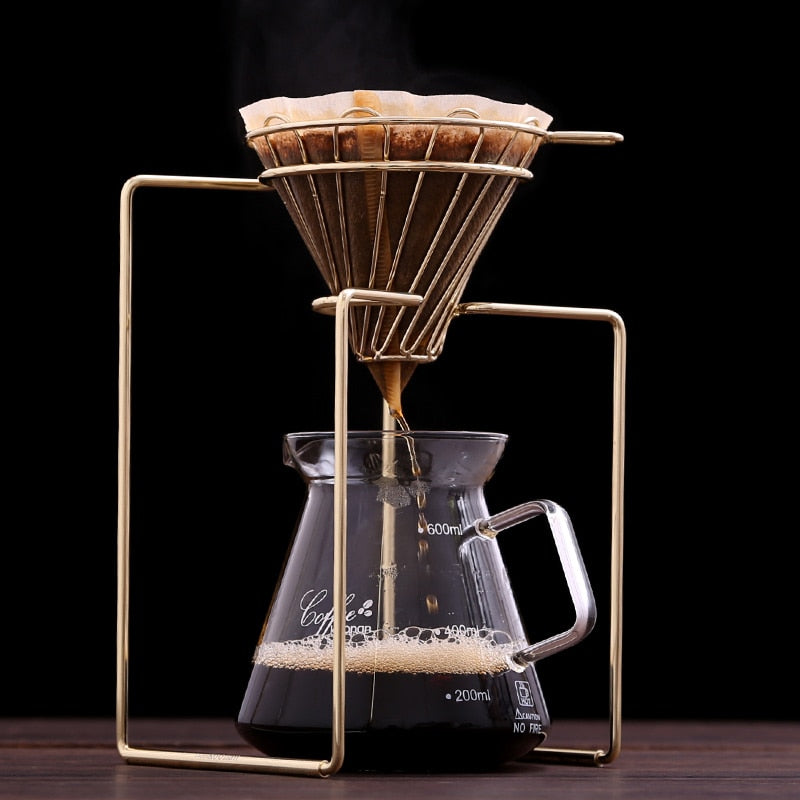 Minimalist Coffee Dripper & Stand