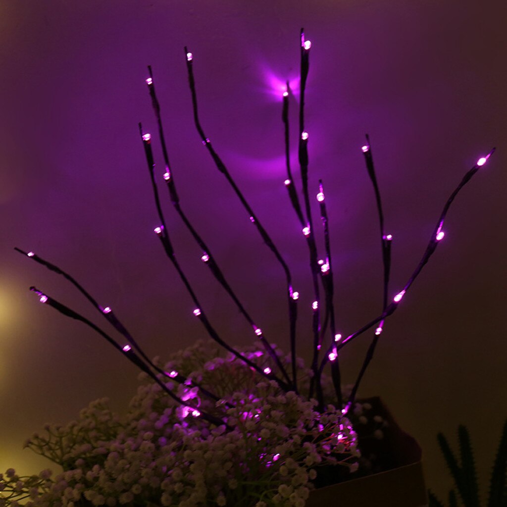 Pussy Willow Branch Floral Decor Lights