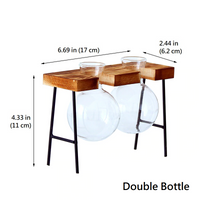 Mini Bracket Stool Style Tabletop Hydroponic Plant Vase